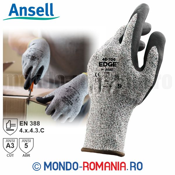 Manusi antitaiere ANSELL EDGE 48-706